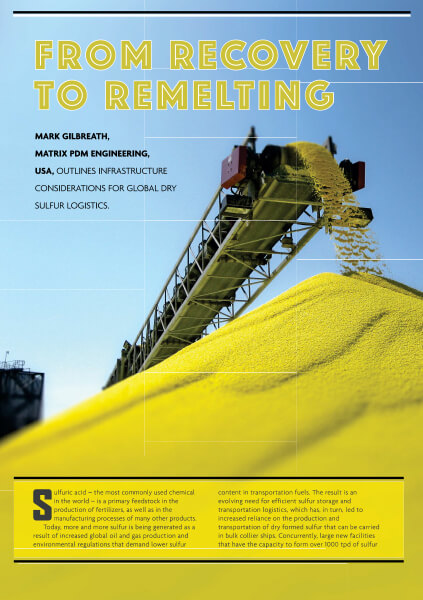 From Recovery to Remelting World Fertilizer Magazine ǧý